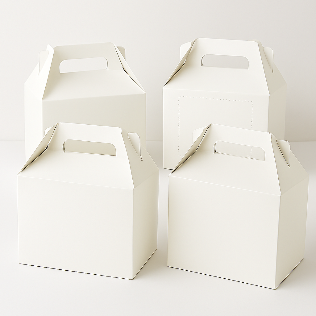 Custom White Gable Boxes - Image 4